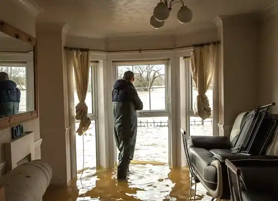 water damage restoration service Knightstown